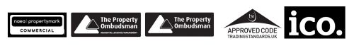 Propertymark, The Property Ombudsman, Approved Code / Trading Standards UK and ICO accreditations